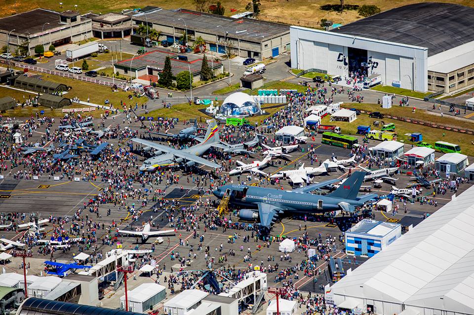 La industria aeronáutica colombiana tiene una cita en F-Air Colombia Eventos por Colombia