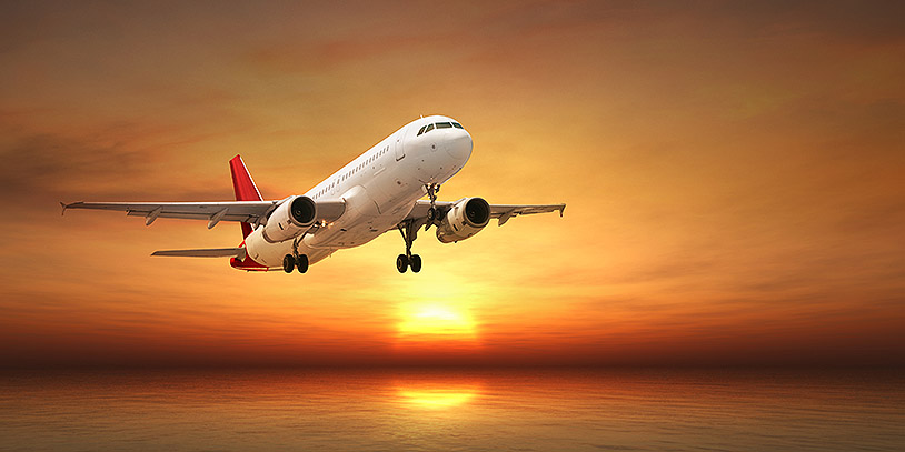 Regulacion comercial e incremento de la oferta nacional Avion despegando
