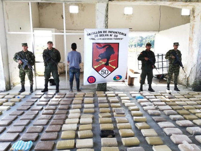 Incautacion de marihuana en el Caqueta Personas en una incautacion de marihuana en el Caqueta