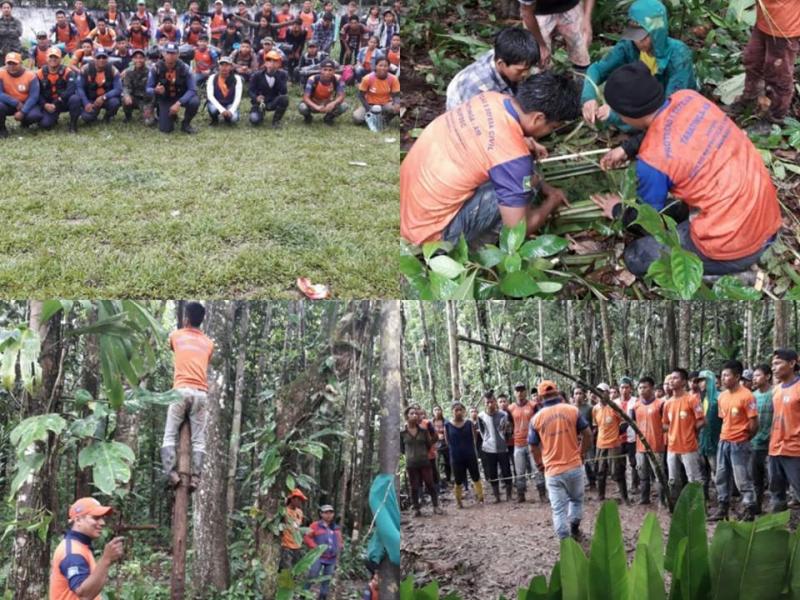 Curso de Sobrevivencia na Selva com 64 voluntarios do Umariaçu Fotos de pessoas na selva