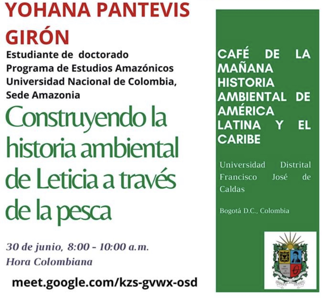Construyendo la historia ambiental de Leticia a través de la pesca Construyendo la historia ambiental de Leticia a través de la pesca