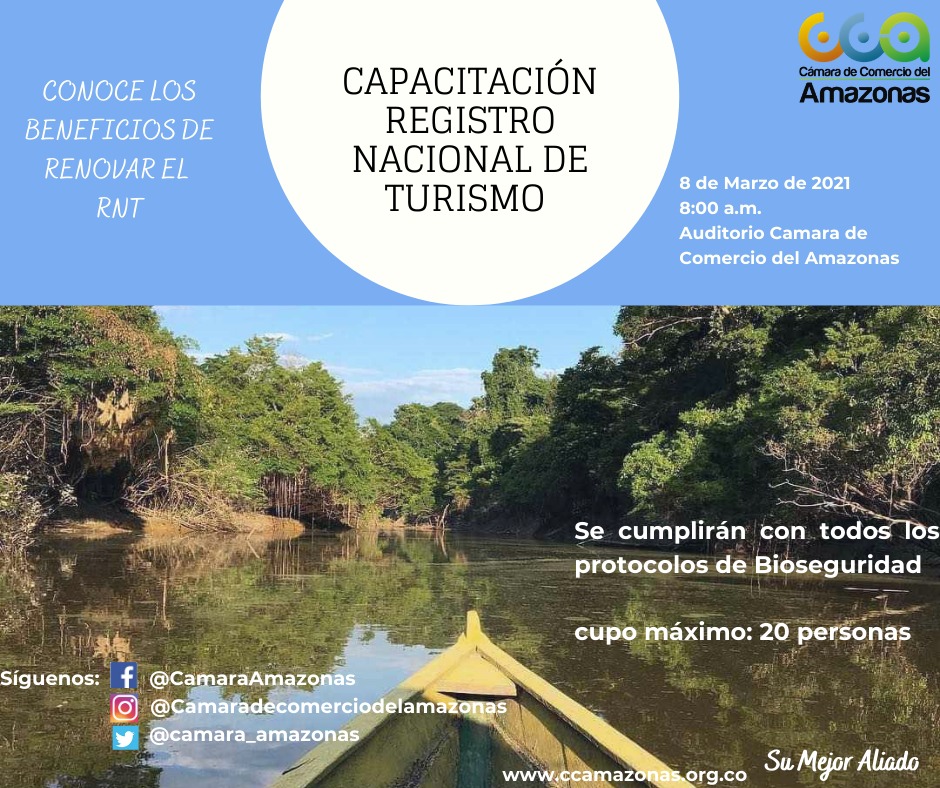 Capacitación en Registro Nacional de Turismo RNT