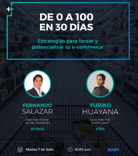 De 0 a 100 en 30 días: Estrategias para lanzar y potencializar tu e-commerce De 0 a 100 en 30 días: Estrategias para lanzar y potencializar tu e-commerce