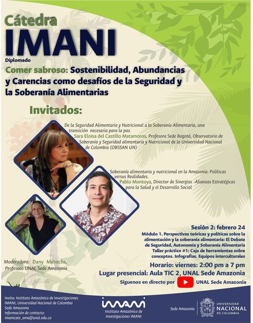 Cátedra IMANI -Semestre I de 2023 