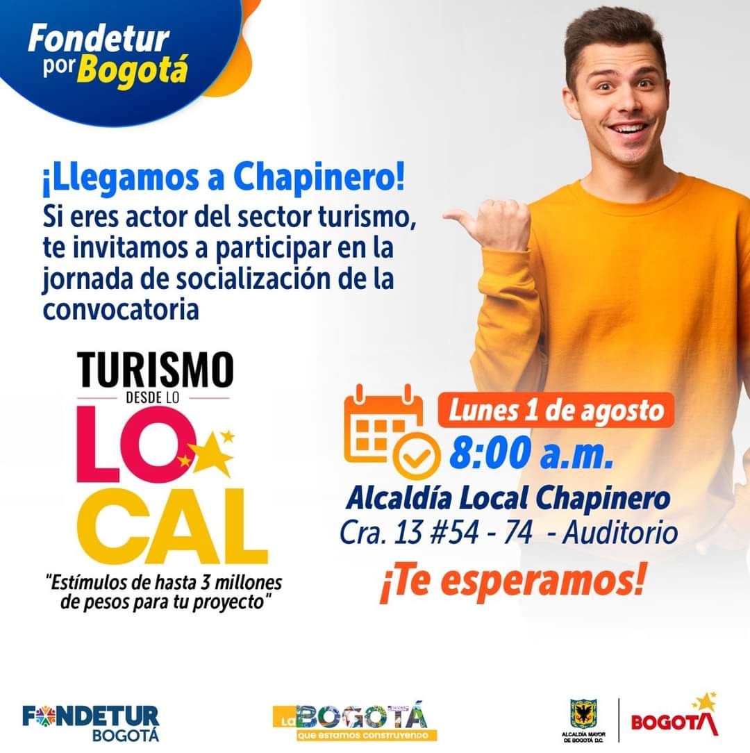 Participa en la socialización de 'Turismo desde lo Local