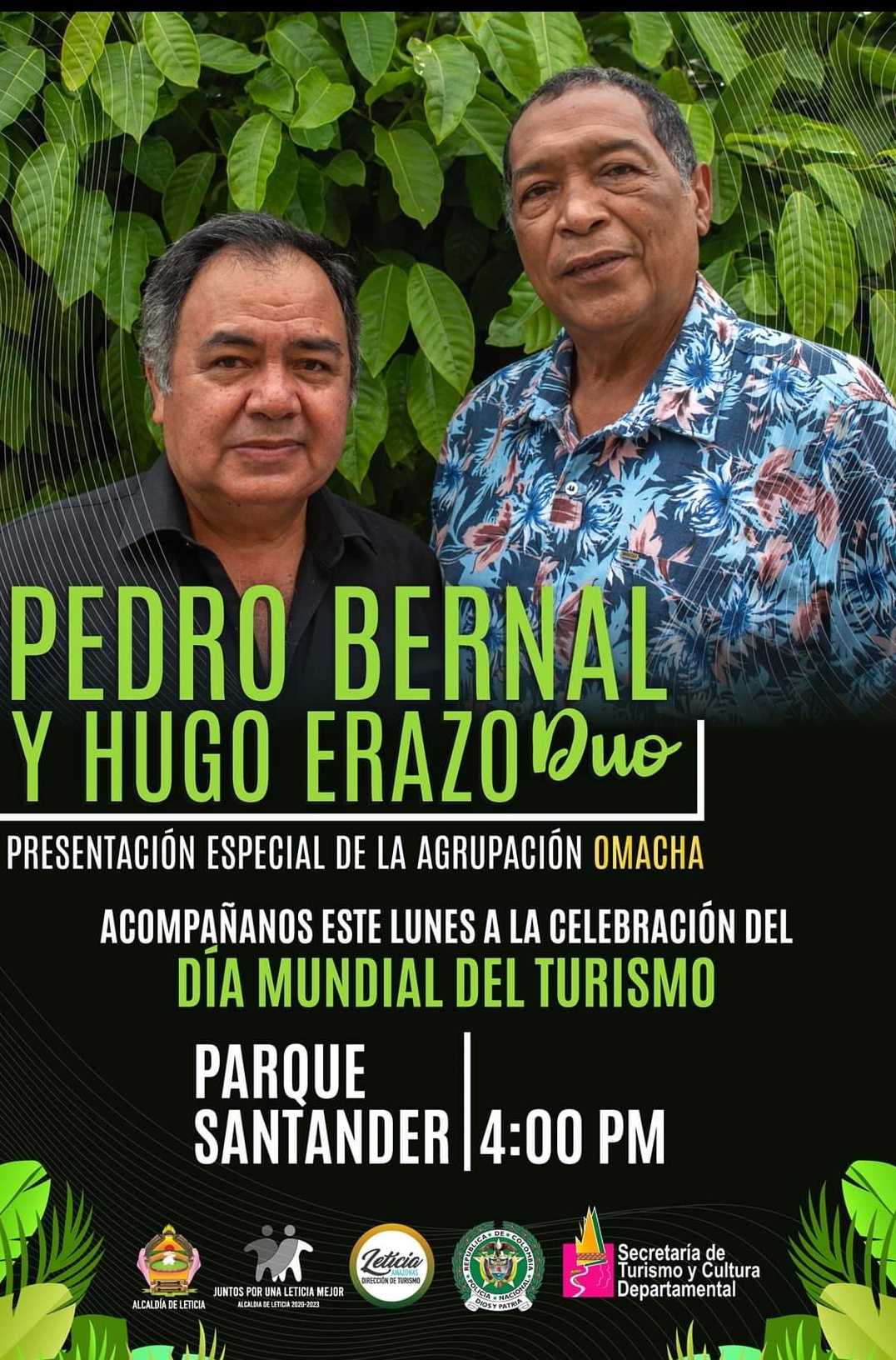 Pedro Bernal y Hugo Erazo