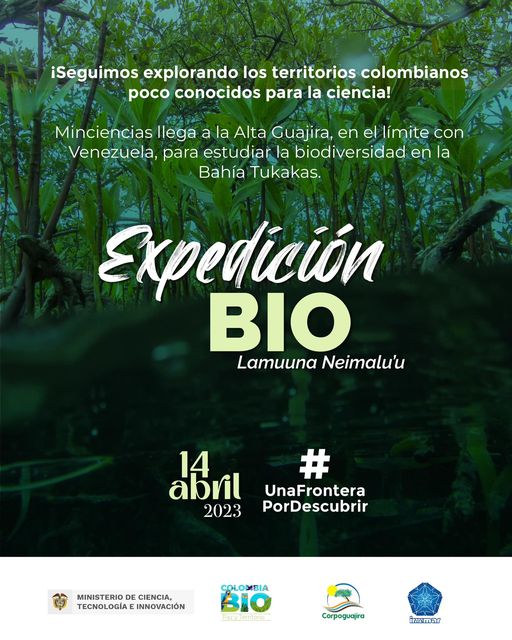 ¡La Expedición BIO ‘Lamuuna Neimalu’u llega a La Guajira! ¡La Expedición BIO ‘Lamuuna Neimalu’u llega a La Guajira!