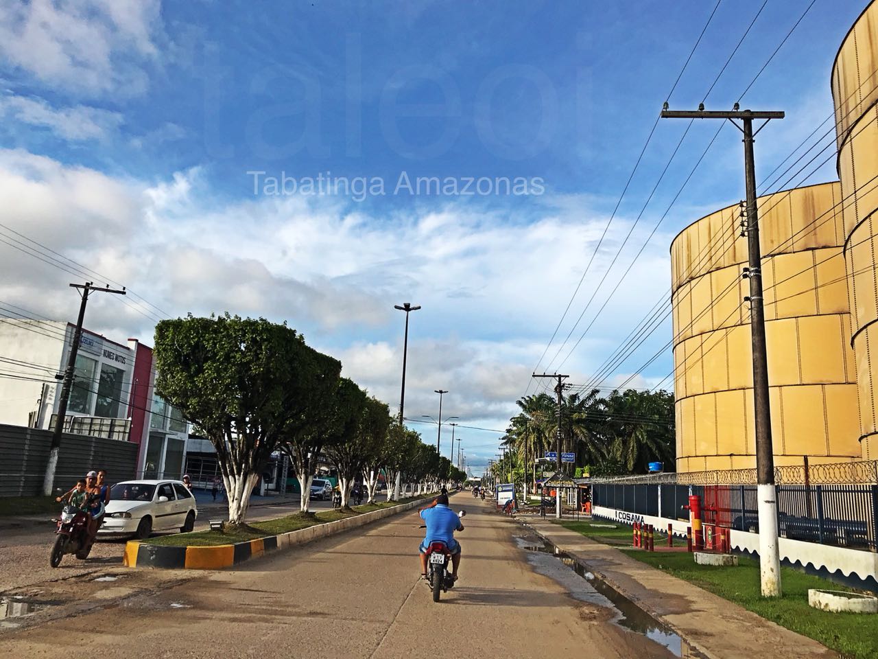 Tabatinga e suas ruas
