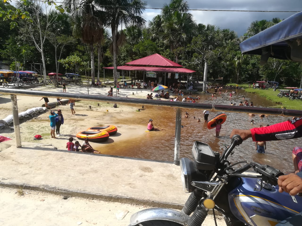 Puente del balneario Corrientillo