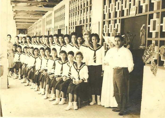 Alumnas del colegio la salle en la ciudad de la Leticia 