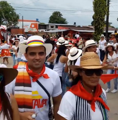 Publico en San Pedro en Leticia 