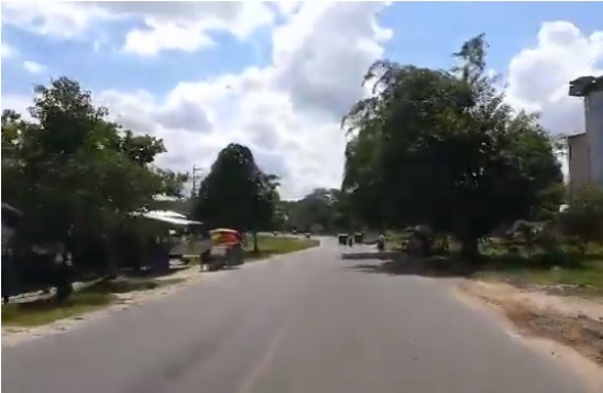 Recorriendo calles la ciudad de Iquitos