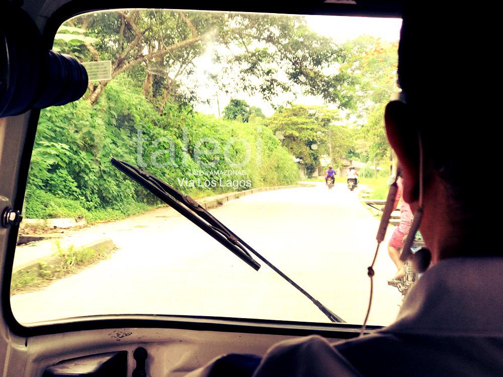 Recorriendo los lagos en moto carro