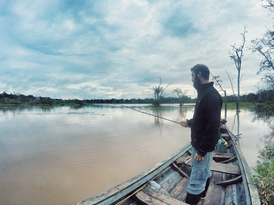 Paisaje en amazonas peru 