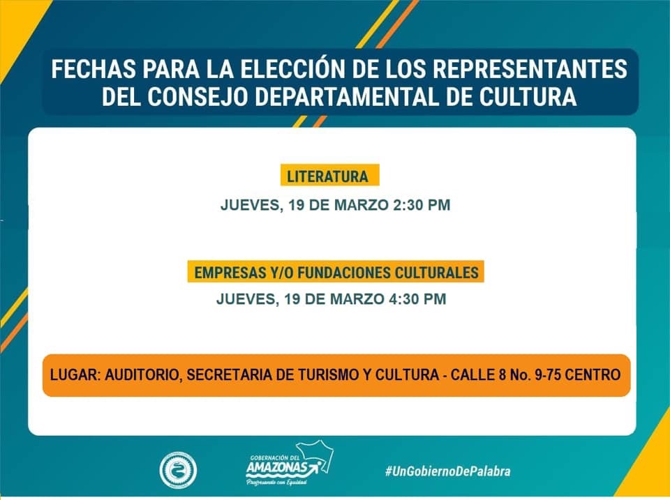 NUEVAS FECHAS PARA ELEGIR A LOS REPRESENTANTES DE CULTURA image for NUEVAS FECHAS PARA ELEGIR A LOS REPRESENTANTES DE CULTURA
