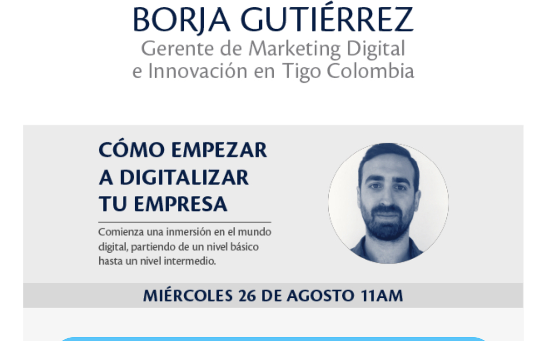 Cómo empezar a digitalizar tu empresa ¡Agenda tu espacio ya! image for Cómo empezar a digitalizar tu empresa ¡Agenda tu espacio ya!