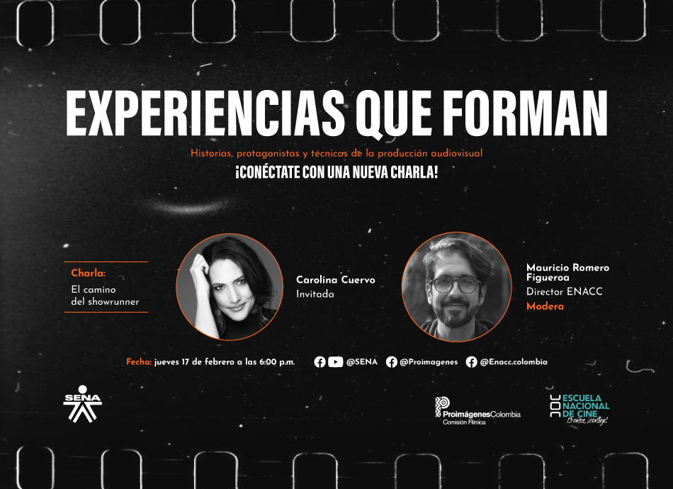 image for 📽️😍¡Regresan las charlas 'Experiencias que forman' de #CineAlSENA,