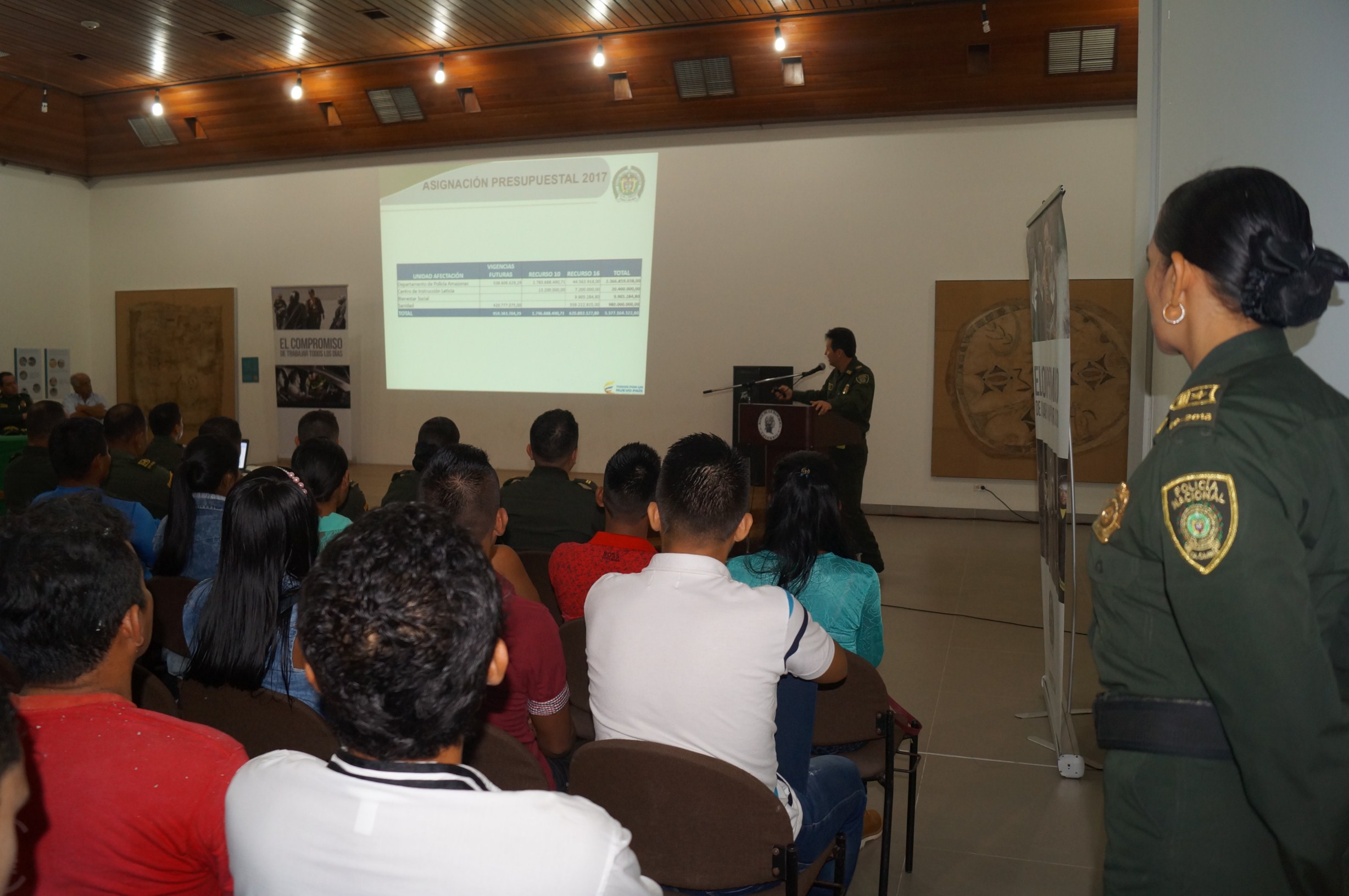 Auditorio del la biblioteca banco de la republica Leticia