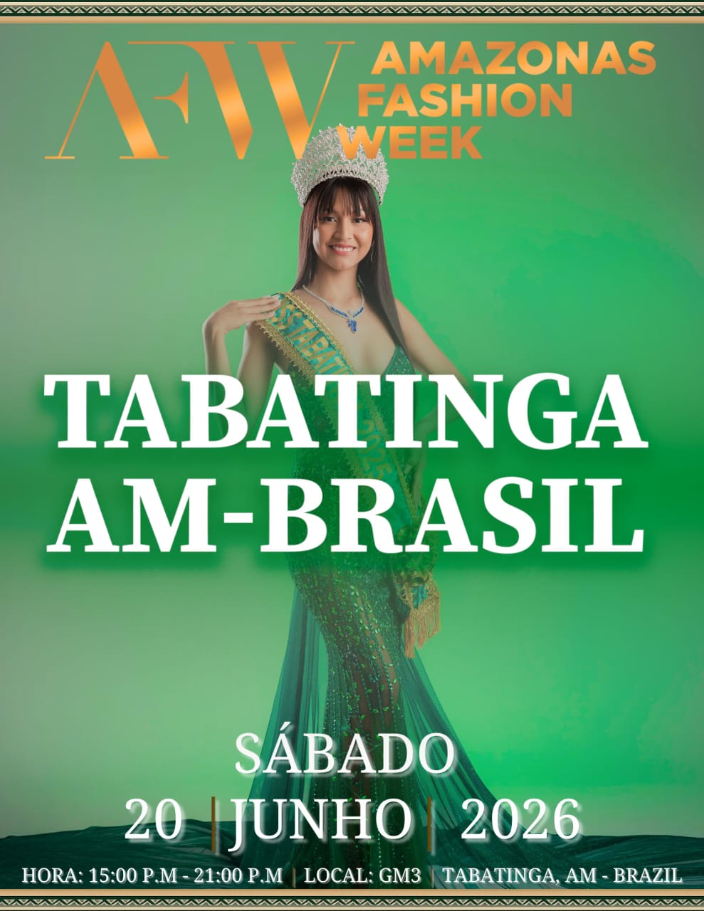 image for AMAZONAS FASHION WEEK - TABATINGA 2026 ✨