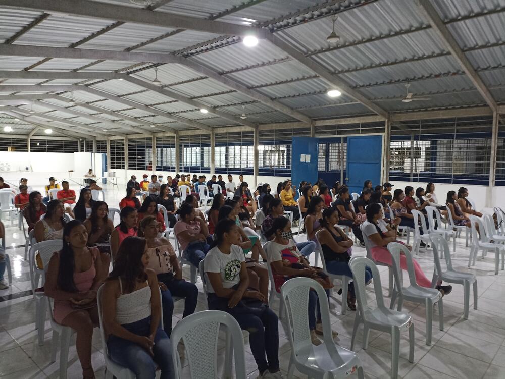 27 de mayo Celebración día de las Madres Jornada Nocturna en la I. E. Francisco del Rosario Vela