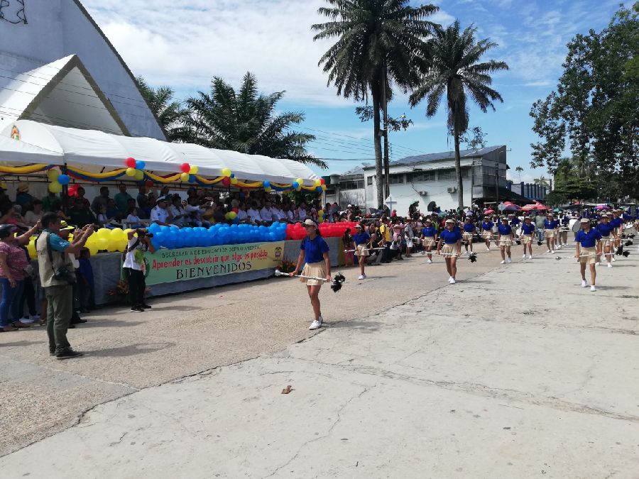 Desfile Estudiantil 19 julio Parte 1