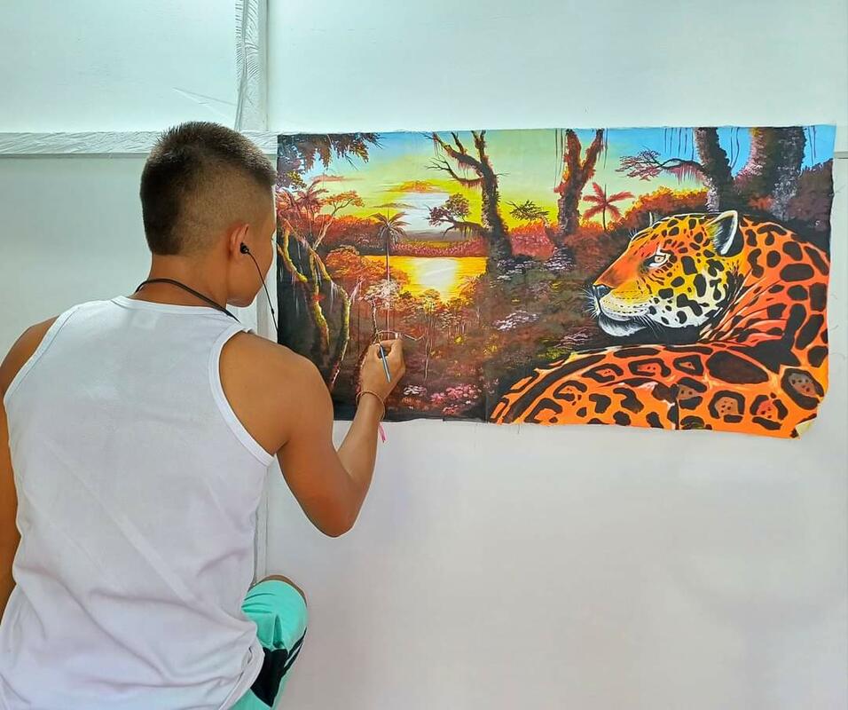 Obras coloridas Amazonicas Obras coloridas Amazonicas