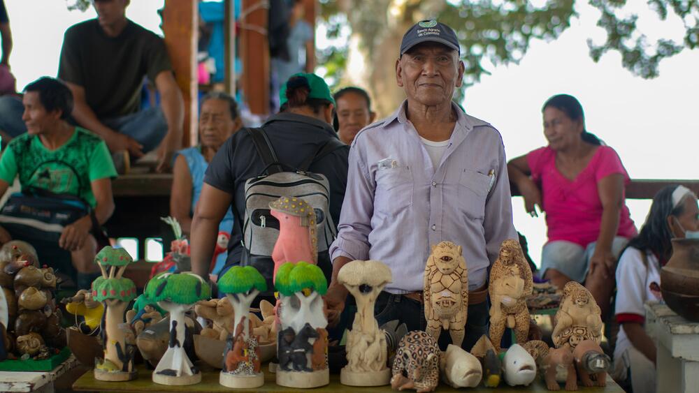 Feria de artesanos Puerto Nariño 2022 