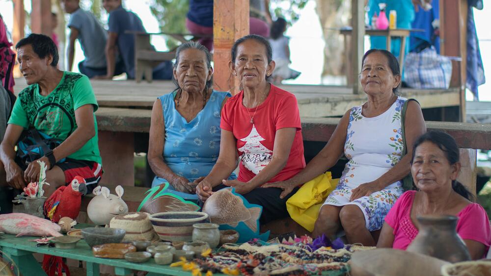 Feria de artesanos Puerto Nariño 2022 