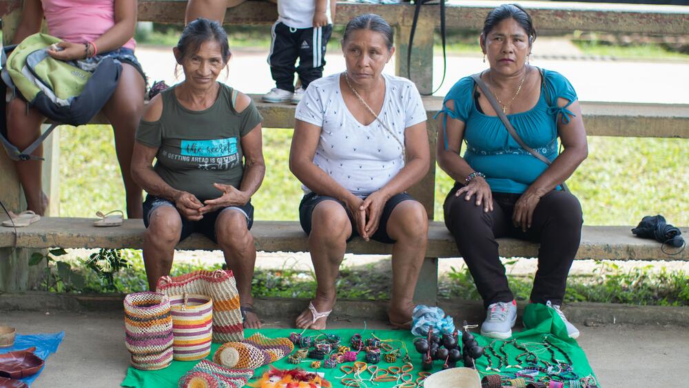 Feria de artesanos Puerto Nariño 2022 