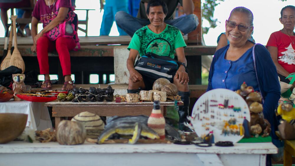 Feria de artesanos Puerto Nariño 2022 