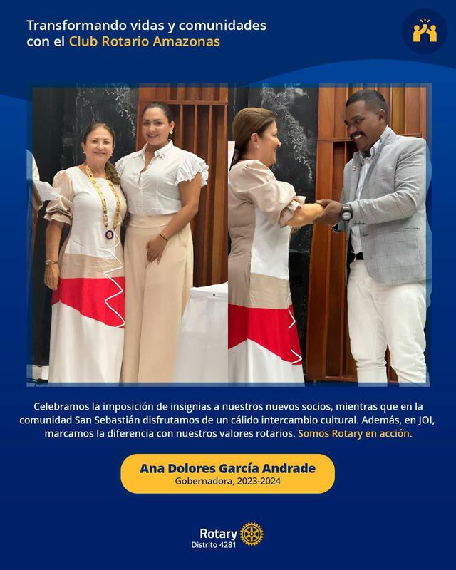 Visita de Gobernadora al Amazonas Visita de Gobernadora al Amazonas