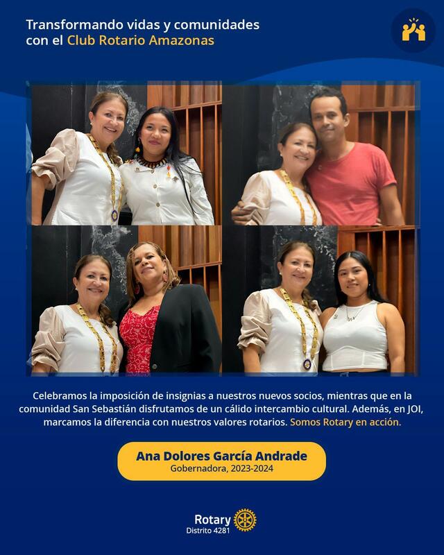 Visita de Gobernadora al Amazonas Visita de Gobernadora al Amazonas
