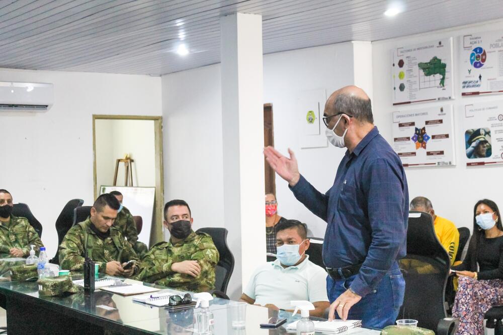 En Amazonas, el SENA está comprometido con la articulación en favor del medio ambiente