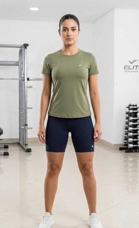 Roupa esportiva para ir à academia ou praticar esportes