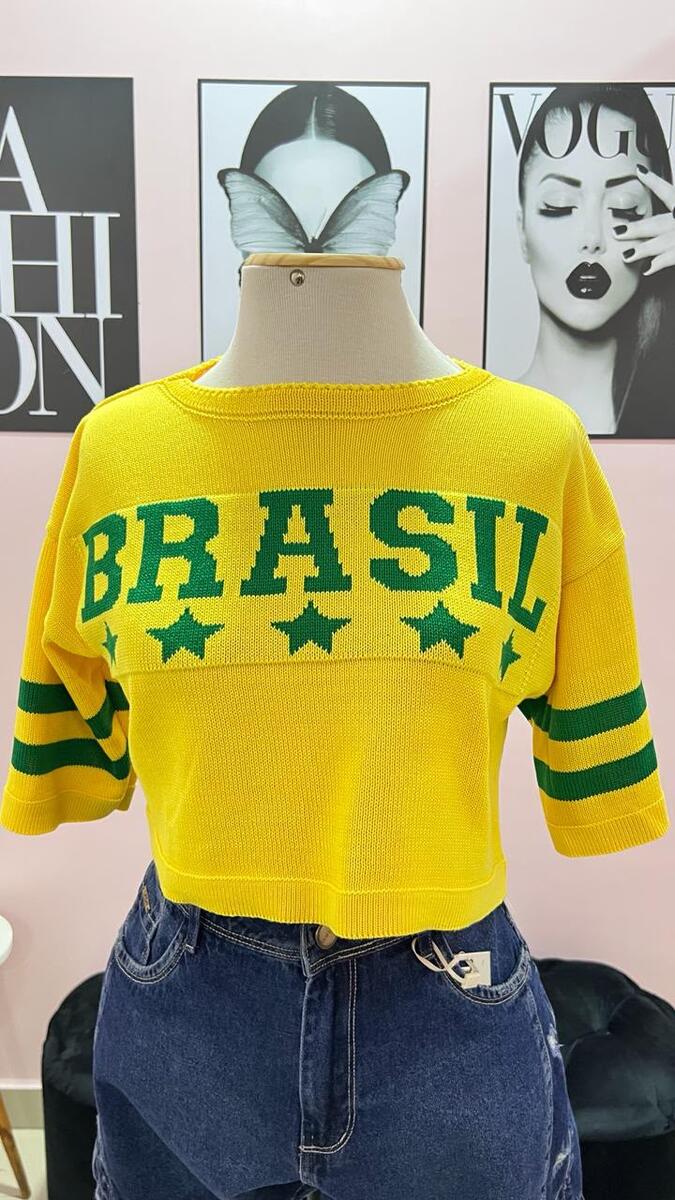 Viva a experiência da Copa do Mundo e vista-se com as cores do Brasil!