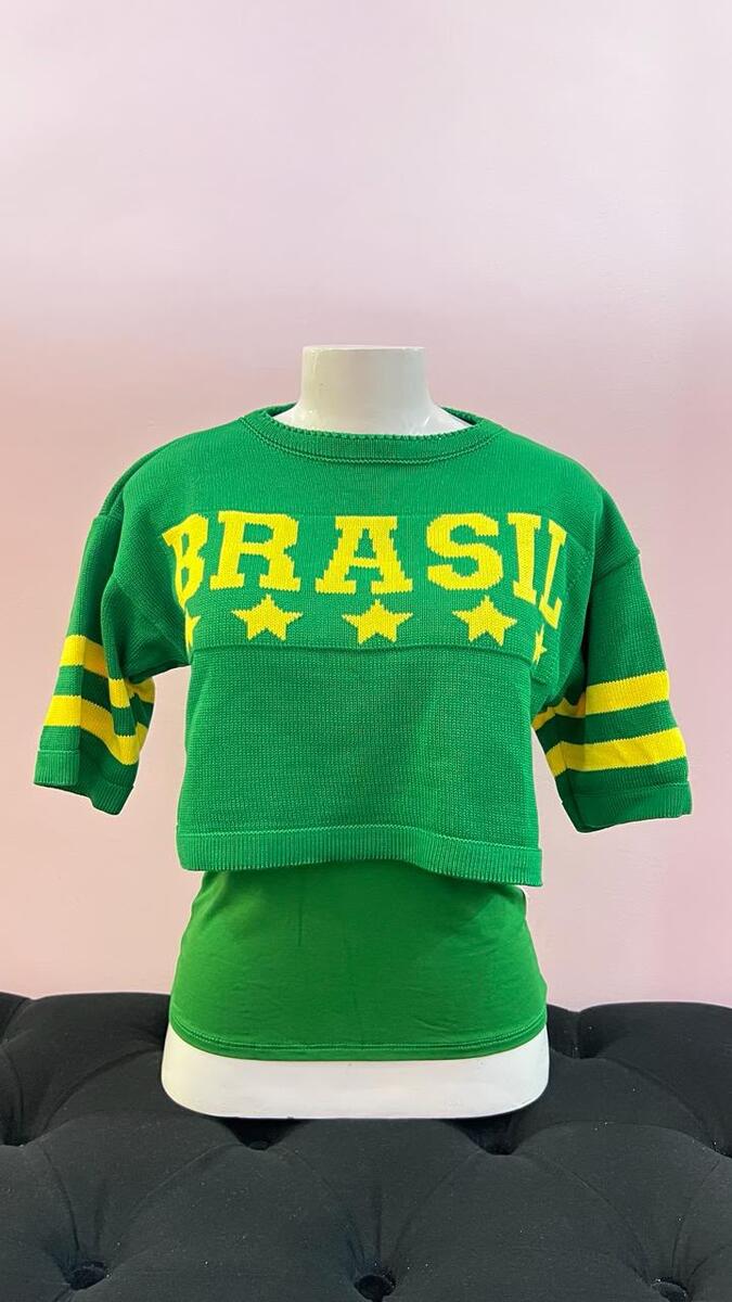 Viva a experiência da Copa do Mundo e vista-se com as cores do Brasil!