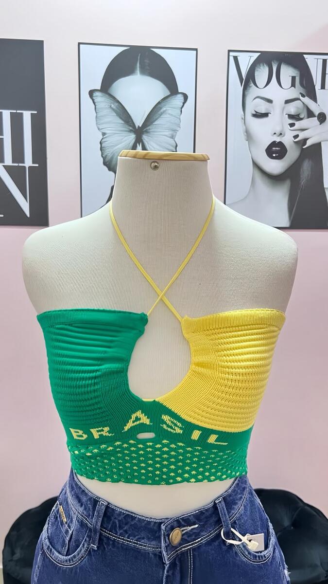 Viva a experiência da Copa do Mundo e vista-se com as cores do Brasil!