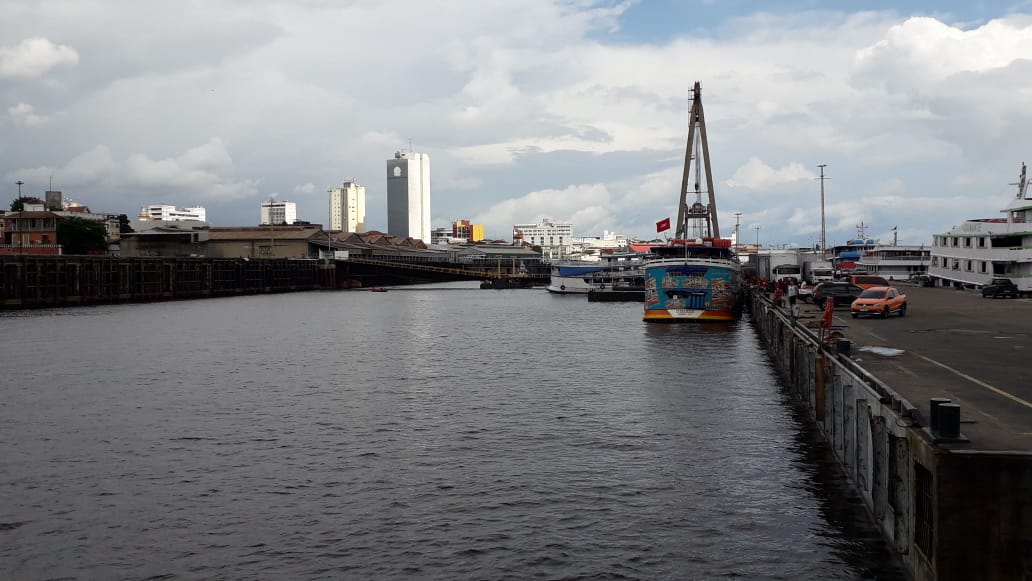 O Porto de Manaus