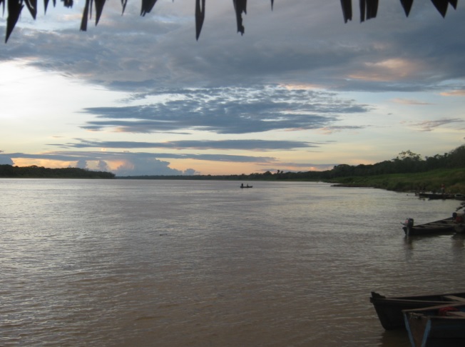 Orillas del rio Amazonas en Macedonia