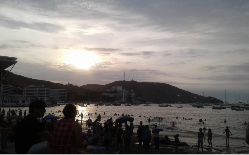 Balneario situado en el departamento de Lima