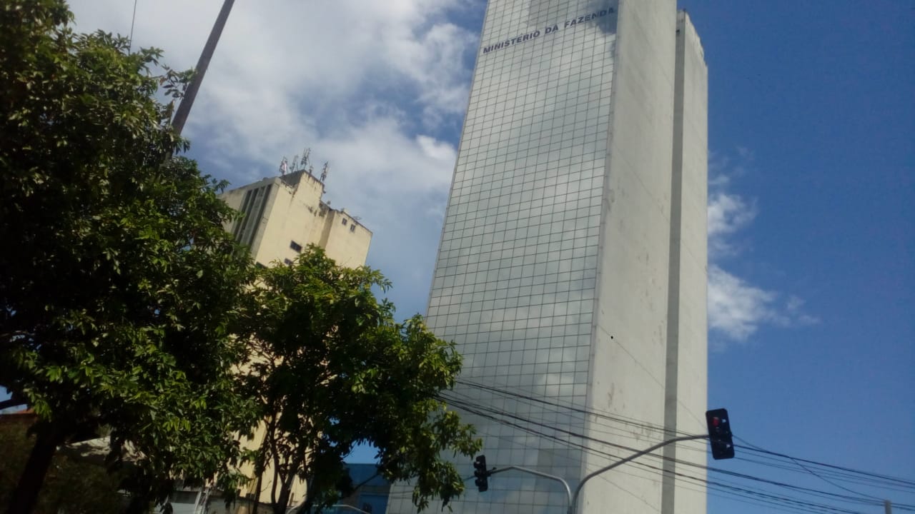 Edifícios no centro da cidade de Manaus