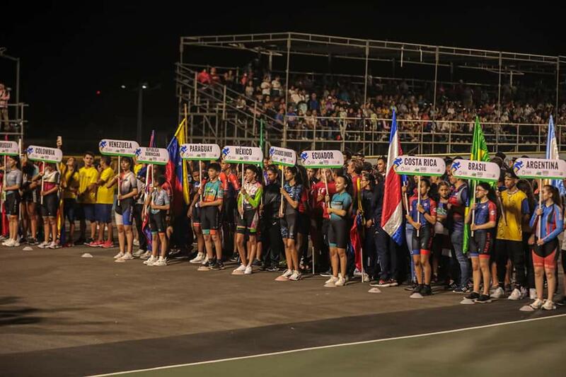 Inauguración del Campeonato Panamericano de Patinaje 