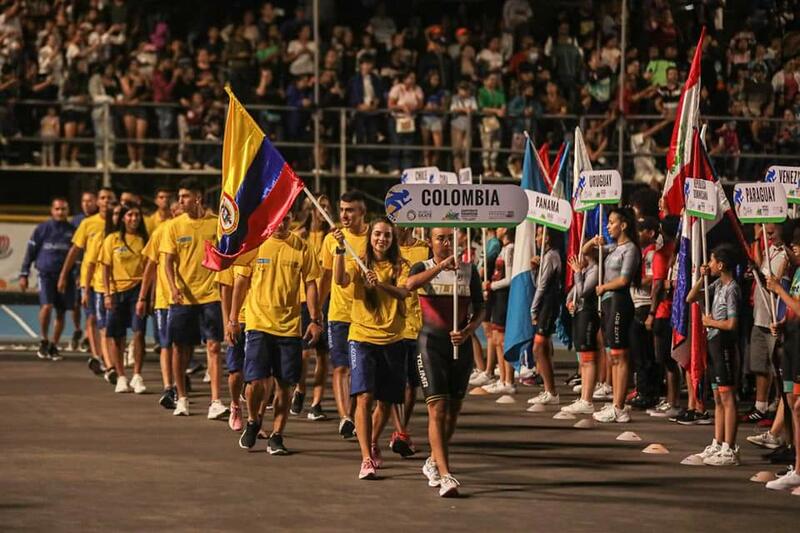 Inauguración del Campeonato Panamericano de Patinaje 