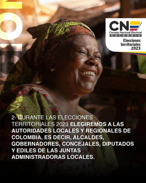 5 cosas importantes que debes saber sobre las Elecciones Territoriales 5 cosas importantes que debes saber sobre las Elecciones Territoriales