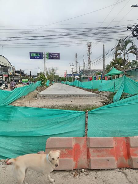 Drenaje en la Avenida Internacional busca evitar acumulación de agua