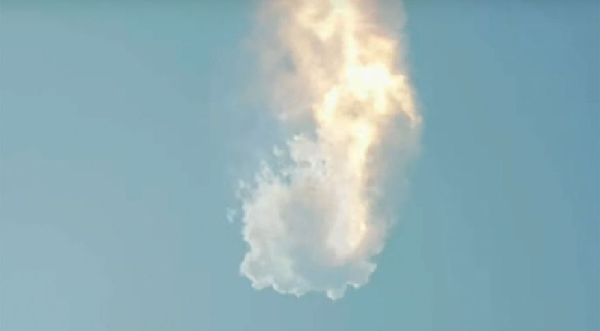 Foguete Starship da SpaceX explode após lançamento image for Foguete Starship da SpaceX explode após lançamento