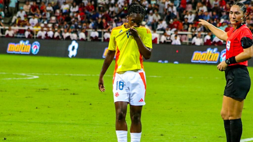 image for Linda Caicedo marca dos goles ante  Venezuela en un amistoso