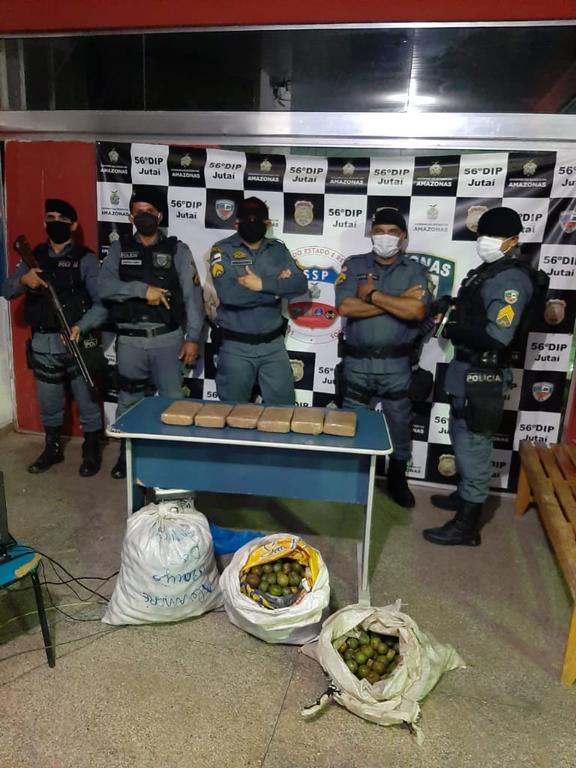 Drogas são apreendidas no meio de tucumãs em Jutaí image for Drogas são apreendidas no meio de tucumãs em Jutaí