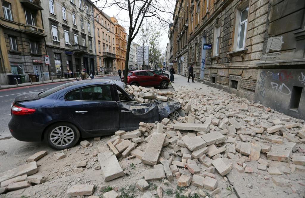 Temblor sacude la capital croata Zagreb image for Temblor sacude la capital croata Zagreb