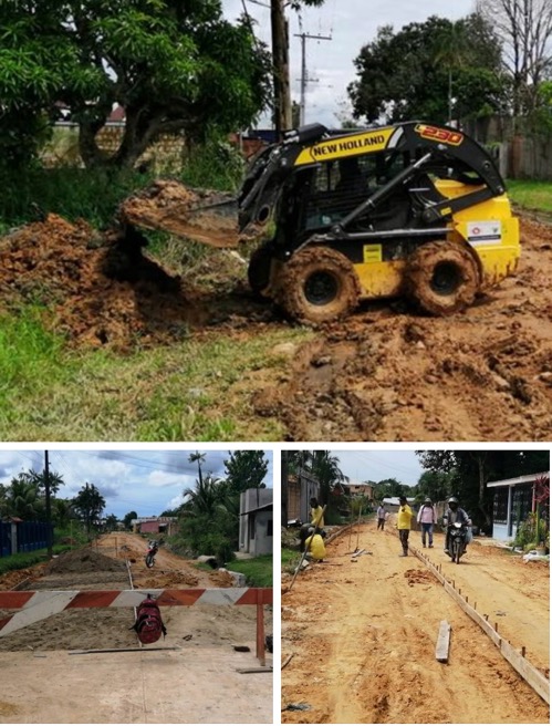 Obras continuam avançando em Tabatinga image for Obras continuam avançando em Tabatinga